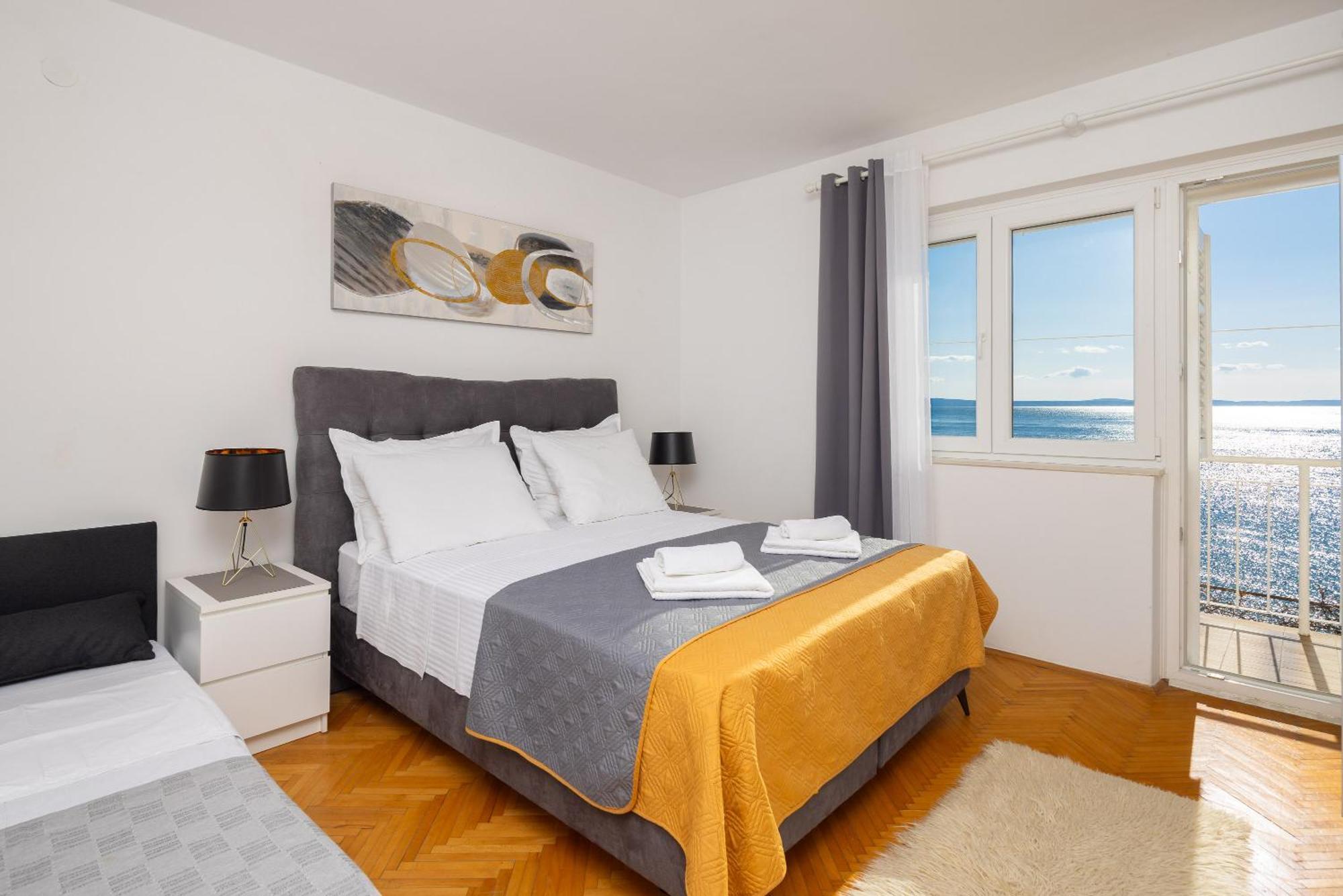Seaside Apartment Blue Дуги Рат Екстериор снимка